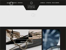 Tablet Screenshot of bijouterieleternel.com